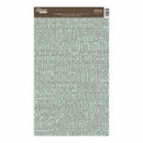 Jillibean-Soup - Alphabeans 7X13 Cardstock Stickers - Tart Table