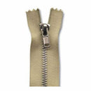 Junkitz - 6 Inches Moss Metal Zipper