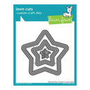 Lawn Cuts Custom Craft Die Stitched Star Frames*