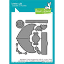 Lawn Cuts - Custom Craft Die - Woodland Critter Huggers Bat Add-On*
