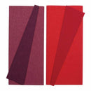 Lia Griffith - Double-Sided Extra Fine Crepe Paper 2 pack - Sangria/Aubergine & Cherry/Raspberry