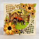 Heartfelt Creations Cut & Emboss Dies - Barnyard Accents