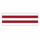 Little B Foil Tape 15Mmx10m - Red Mono Stripe