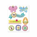 Little Yellow Bicycle - Hello Spring - Dimensional Stickers