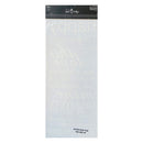 Heidi Swapp Fuzzy Rub-Ons - Love - White*