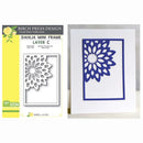 Memory Box - Birch Press Designs Die Layer Sets - Dahlia Mini Frame Layer Set*