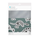 Silhouette Sticker Paper 8 1/2 in x 11 in - Brushed Metallic Silver*