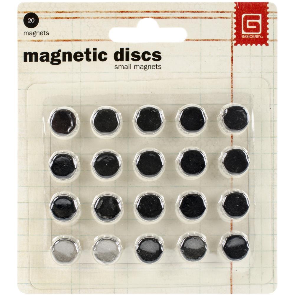 20Pack Magnets for Crafts with Adhesive Backing Round Disc Magnets