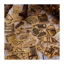 Poppy Crafts Fate Symphony Gold Foil Sticker collection - Vintage Tea*