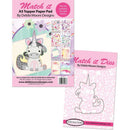 Debbie Moore Match It Unicorn Dreams Metal Die & A5 Pad - Unicorn
