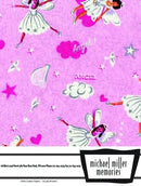 Michael Miller Memories - Half Yard - Angel Heart Pink