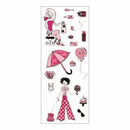 Mpress Stamps - Girls Day Out 10cm x 24cm