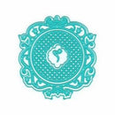 Nellie's Choice Vintasia Dies Round With Grid