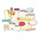 October Afternoon - Daily Flash Apple Cider Cardstock Die-Cuts Flash Blurbs