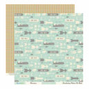 October Afternoon - Travel Girl - Directions 12X12 D/Sided Paper (Pack Of 10)