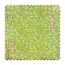 Basicgrey 12"x12" Single Sheet Laser-Cut Doilies - Olivia - X and O