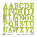 Paper Loft - Green Slime Monogram Sticker