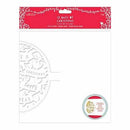 Papermania 12 Days Of Christmas Pop-Up Cards 8 Inch X8 Inch 4 Pack Tex