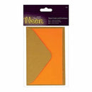 Papermania Neon Cards With Envelopes 3 Pack - Yellow