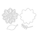 Penny Black Creative Dies - Beautiful Blossom, 2.2X2.2