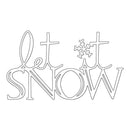 Penny Black Creative Dies Snow Wishes