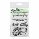 Picket Fence Studios 3 inch X4 inch Stamp Set You Make Me Glazy