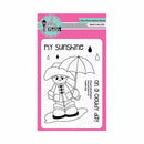Pink & Main Clear Stamps 3Inch X4inch Puddles Boy