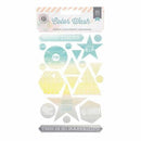 Pink Paislee - Colour Wash - Canvas Stickers