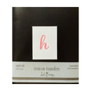 Heidi Swapp Iron-On Transfers - Apple Pie - Pink Fuzzy*