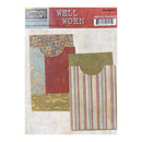 The Paper Loft Well Worn - Two Mini Pockets with Inserts - Pinstriped*