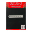 Poppy Crafts Metal Cutting Dies - Dove Border*