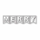 Poppystamps Die - Merry Banner