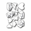 Poppystamps Die Sets - Be Mine Penguins Die Set
