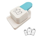 Poppy Crafts 3-in-1 Tag Punch - Rounded Tag