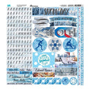 Reminisce Snow Day Variety Stickers 12inch X12inch