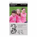 S.E.I. Iron-On Art - Number Transfers 1-1/2 2 Sheets - Black White Zebra