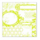 Sale Item - Hambly Screen Prints - All Mixed Up Overlay - Lime Green - Single 1