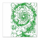 Sale Item - Hambly Screen Prints - Climbing Vine Overlay - Kelly Green - Single