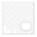 Sale Item - Hambly Screen Prints - Falling Snowflakes Overlay - White - Single