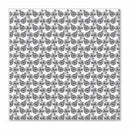 Sale Item - Hambly Screen Prints - Mini Bicycles Overlay - Black - Single 12X12