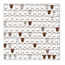 Sale Item - Hambly Screen Prints - Onesies Overlay - Brown - Single 12X12 Sheet