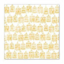 Sale Item - Hambly Screen Prints - The Birdcages Overlay - Metallic Gold - Sing