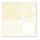 Sale Item - Hambly Screen Prints - Vintage Patchwork Overlay - Antique White -