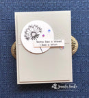 Picket Fence Studios - Stencil 6 inch X6 inch Dandelion