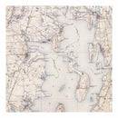 Scenic Route Paper Co - Narragansett Bay Map (Pack Of 10)