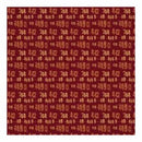 Scenic Route Paper Co - Paint By Numbers Cabernet 12X12 Paper (Pack Of 10)