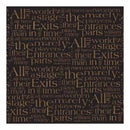 Scenic Route Paper Co - Stage Black Script (Pack Of 10)