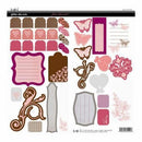 Sei - Jolie Chocolat - Glitter Die Cuts