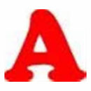 Sei - Red 0.75 Chunky Letters