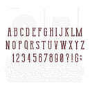 Sizzix Bigz XL Dies: Broadway Alphabet